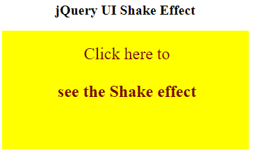 jQuery UI effect() Example 2
