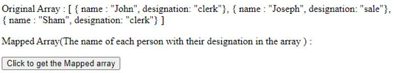 name and the designation of the employees