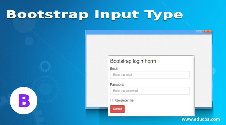 Bootstrap Input Type