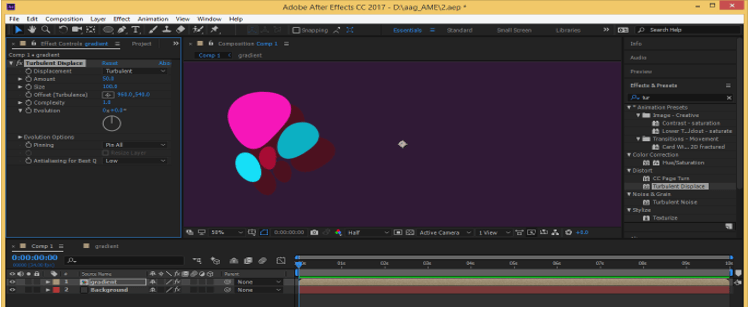 After Effects Gradient output 20