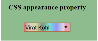 CSS Appearance-1.2
