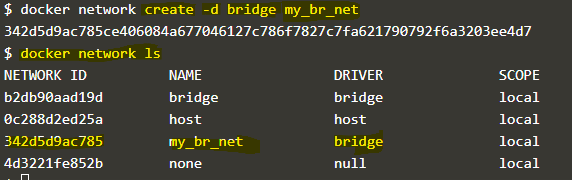 Docker Networking output 4