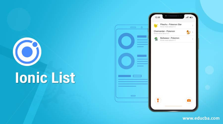 Ionic List