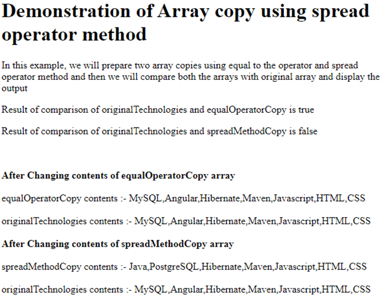 JavaScript Copy Array-1.3