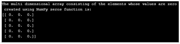 to create a multi dimensional array