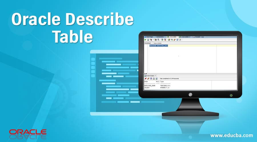 Oracle Describe Table