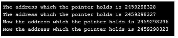 Pointer Arithmetic in C 4