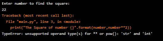 Python Input Function Example 2.1