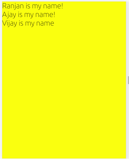 React Native Gesture Handler output 3