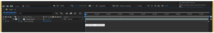 time remapping after effects output 7