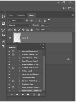 Action in Photoshop 18