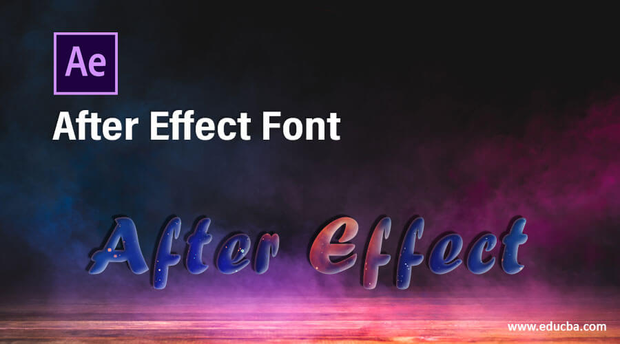 After Effect Font