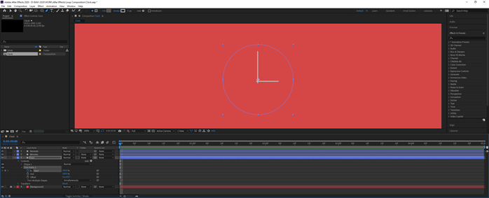 After Effects Loop Composition output 10