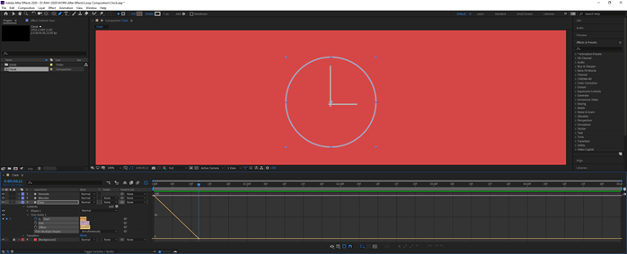 After Effects Loop Composition output 12