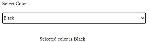 Selected color is Black