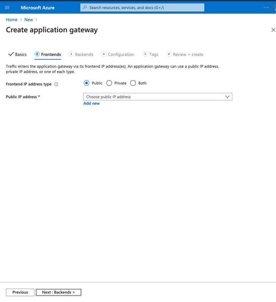 Azure application gateway output 8