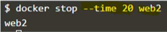 Docker Stop Container-1.10