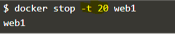 Docker Stop Container-1.11