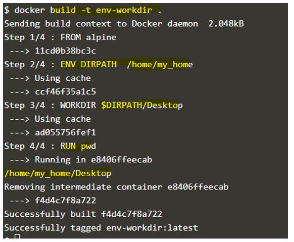 Docker WORKDIR 6