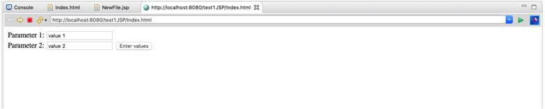 JSP getParamter 1