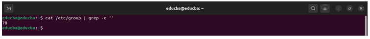 Linux List Groups 22