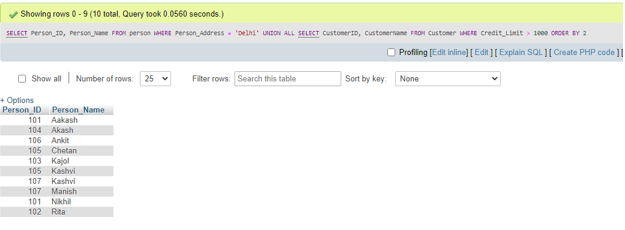 clause& WHERE option