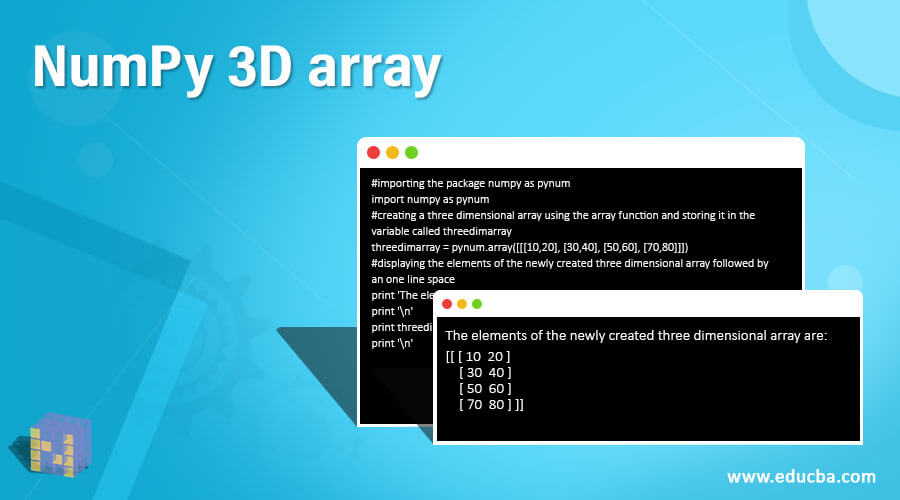 NumPy 3D array