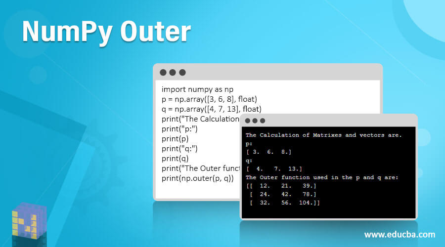 NumPy Outer