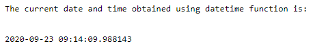 NumPy datetime output 1