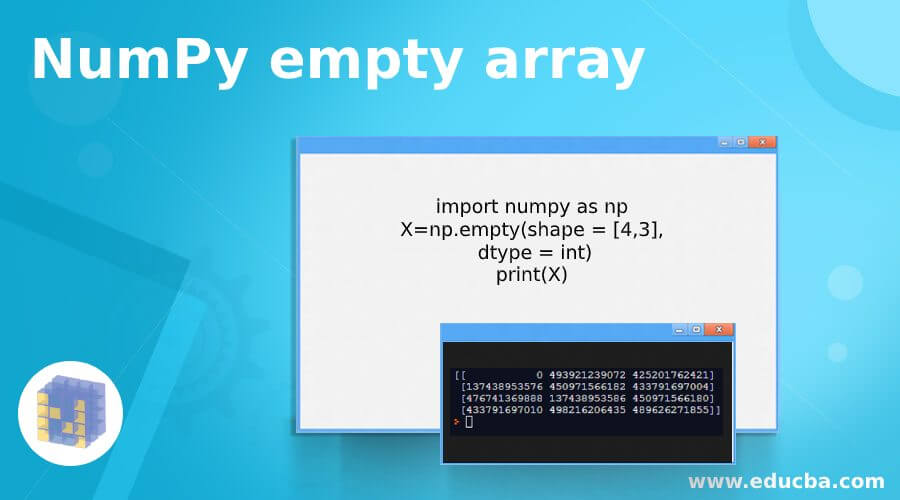 NumPy empty array