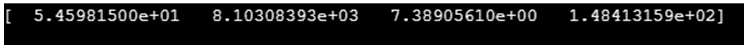 NumPy exponential-1.1