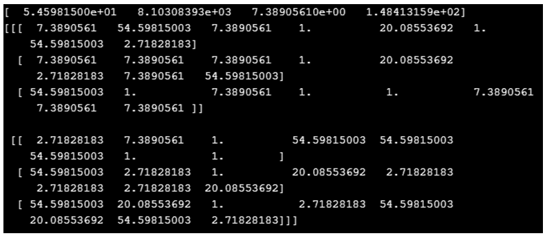 NumPy exponential-1.2