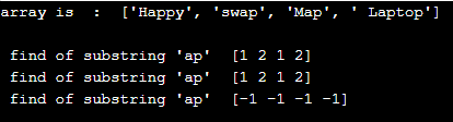 NumPy find output 1
