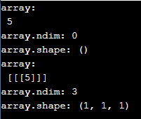 NumPy newaxis output 4