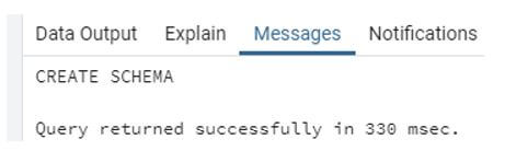 PostgreSQL Drop Schema 1