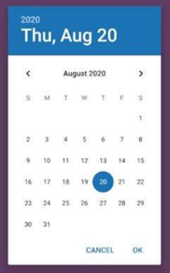 React Native DatePicker 16