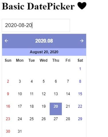 React Native DatePicker 3
