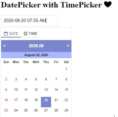React Native DatePicker 9