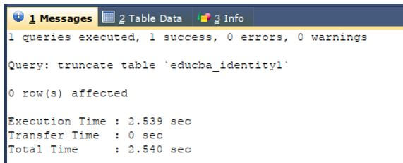SQL Clear Table 2
