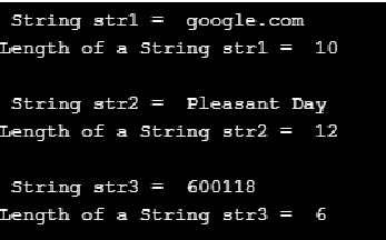 String Length Python-1.7