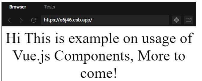 Vue.js components 1