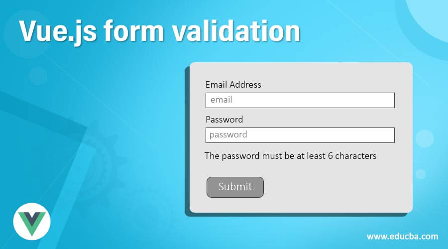 Vue.js form validation