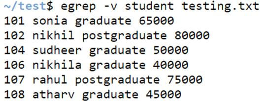 egrep command in unix 3