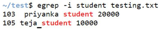 egrep command in unix 4