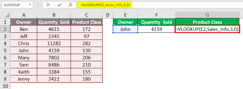 vlookup names 2-3
