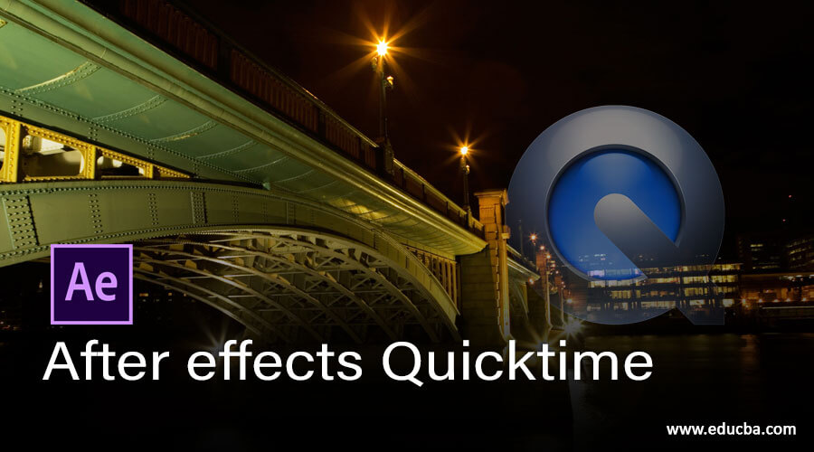After effects Quicktime