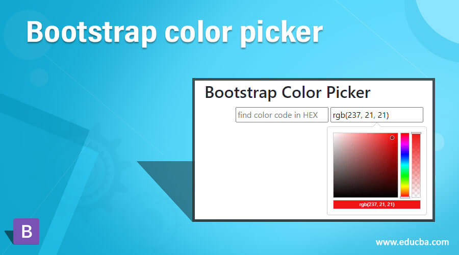 Bootstrap color picker
