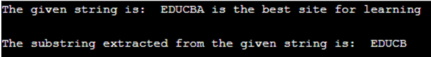 C++ Substring-1.2