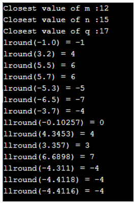 C++ round-1.2
