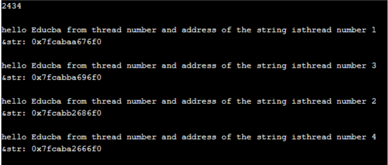 C thread local working of c thread local with examples